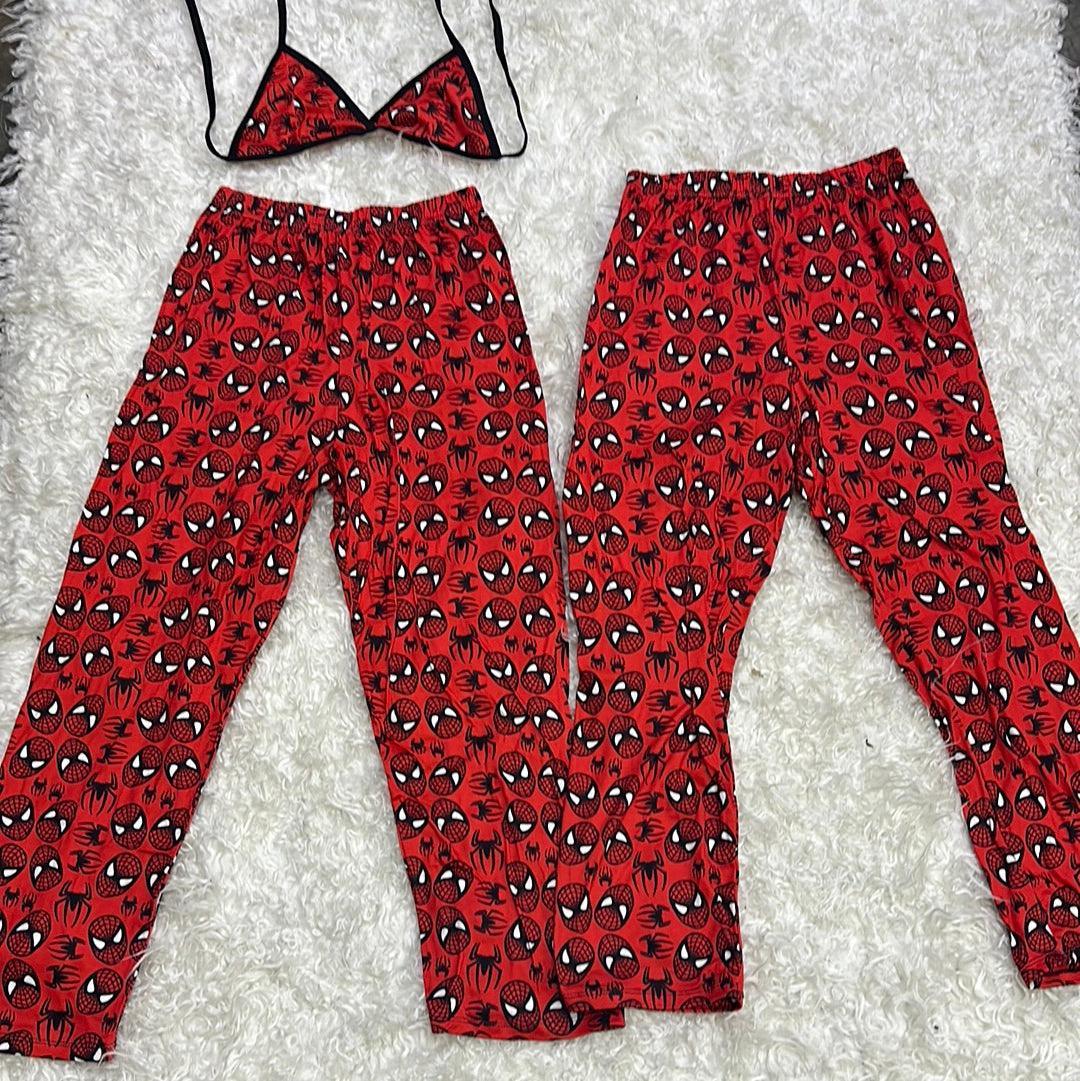 Spider man 5 pcs pajama duo Fundies