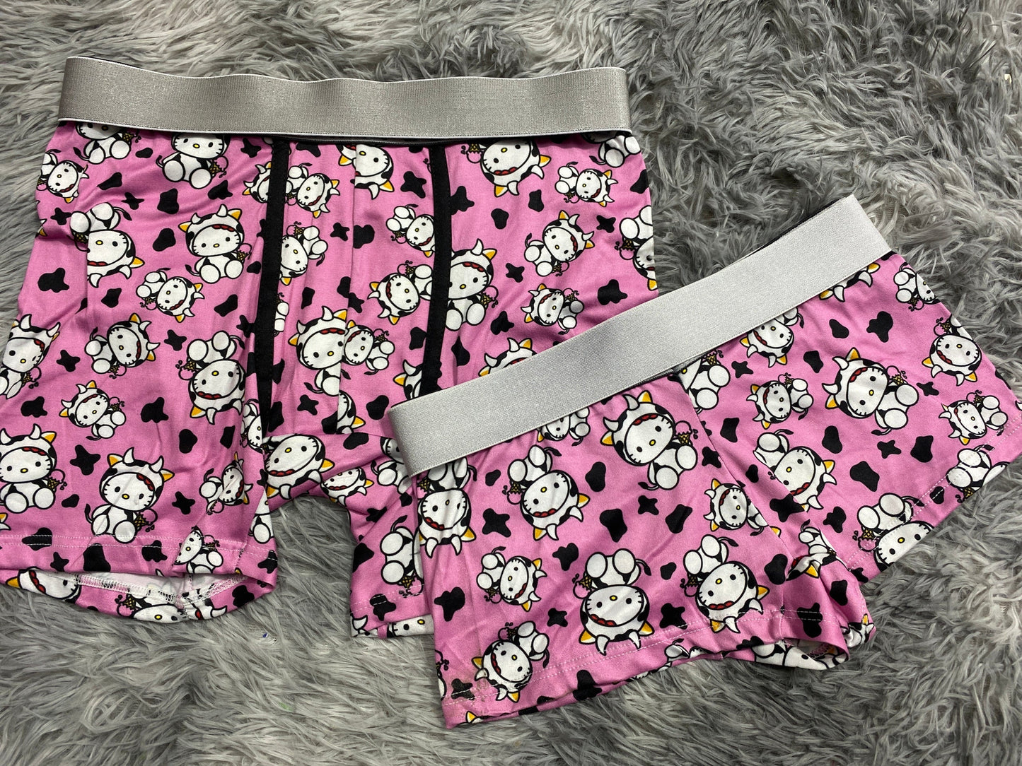 Cow Plush Matching Boxers - Fundies