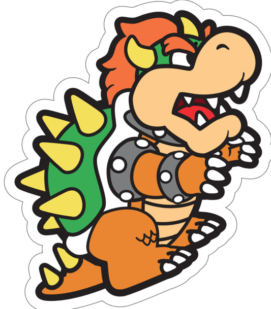 bowser Plush throw