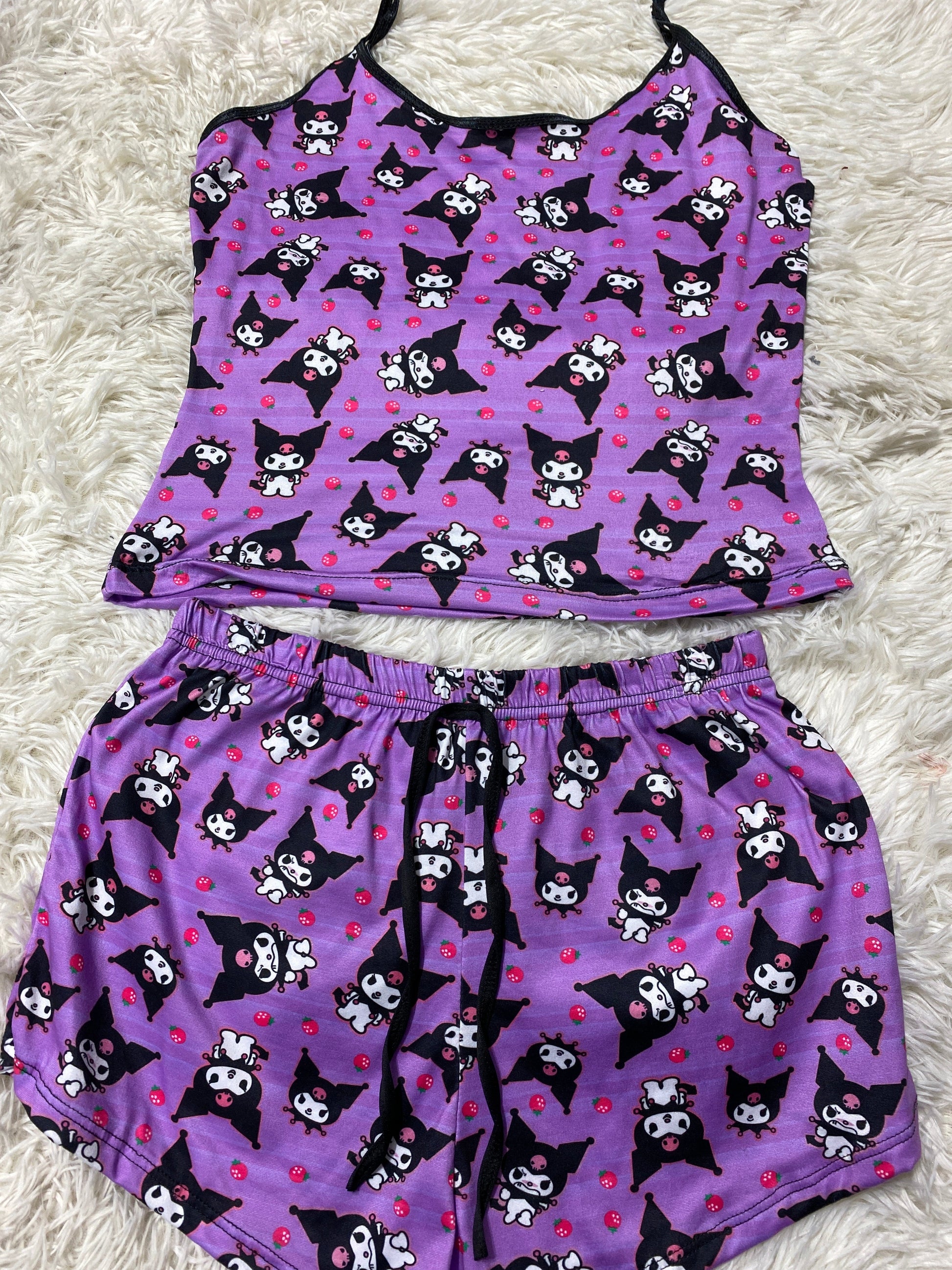 Kuromi Purple Women's Pajama Set - Fundies