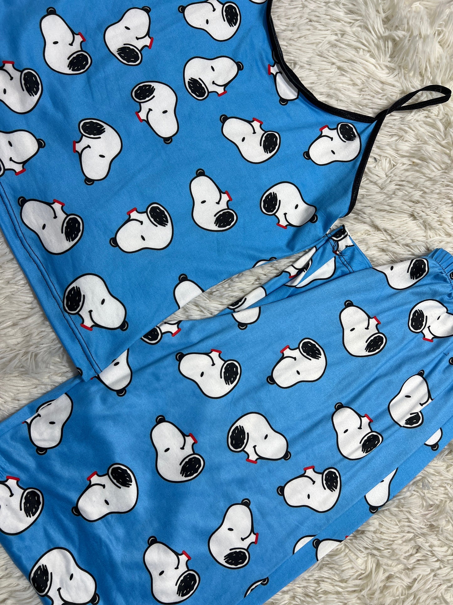 Snoopy Blue Women's Pajama Set - Fundies