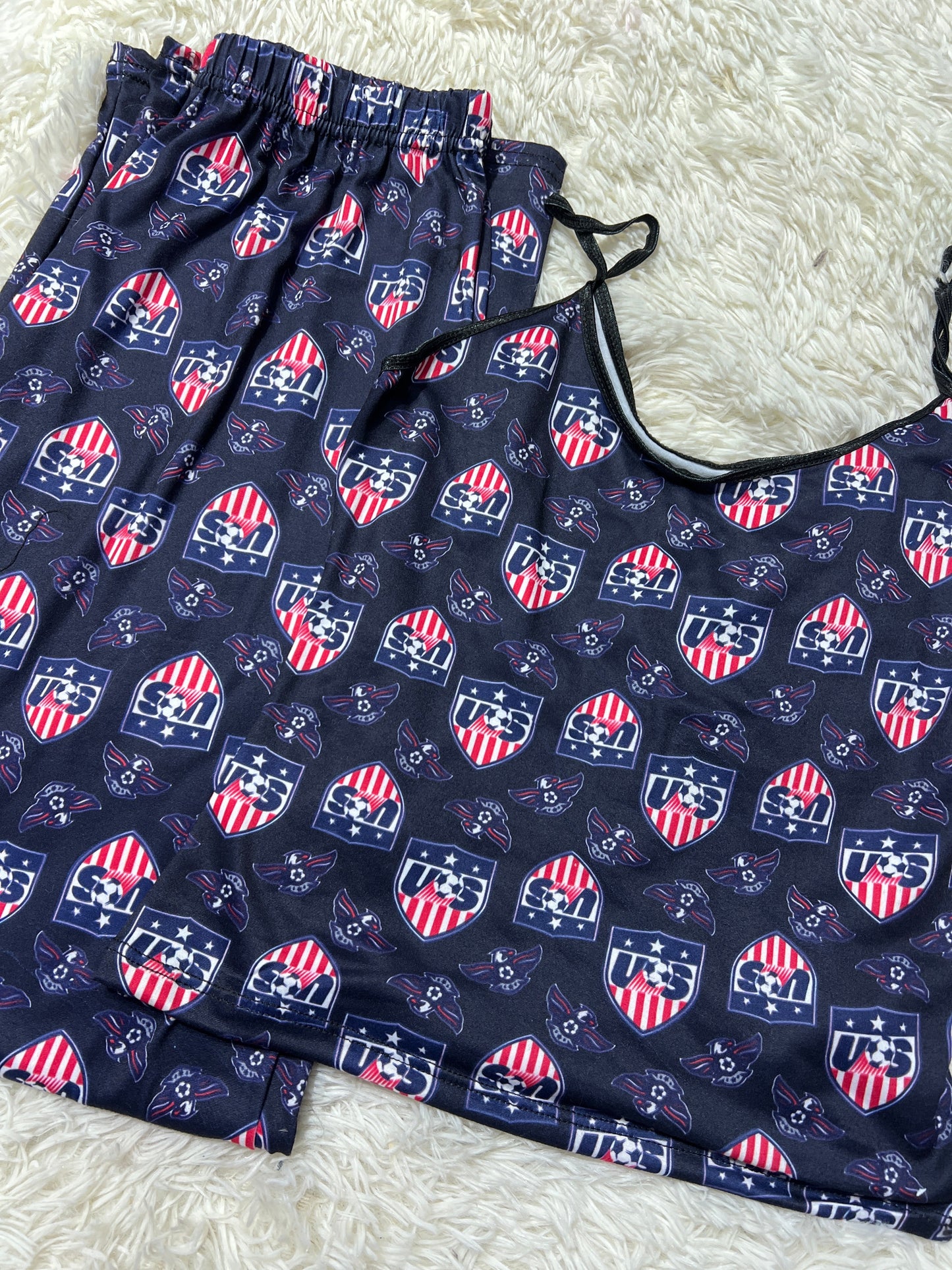 Usa Women's Pajama Set - Fundies