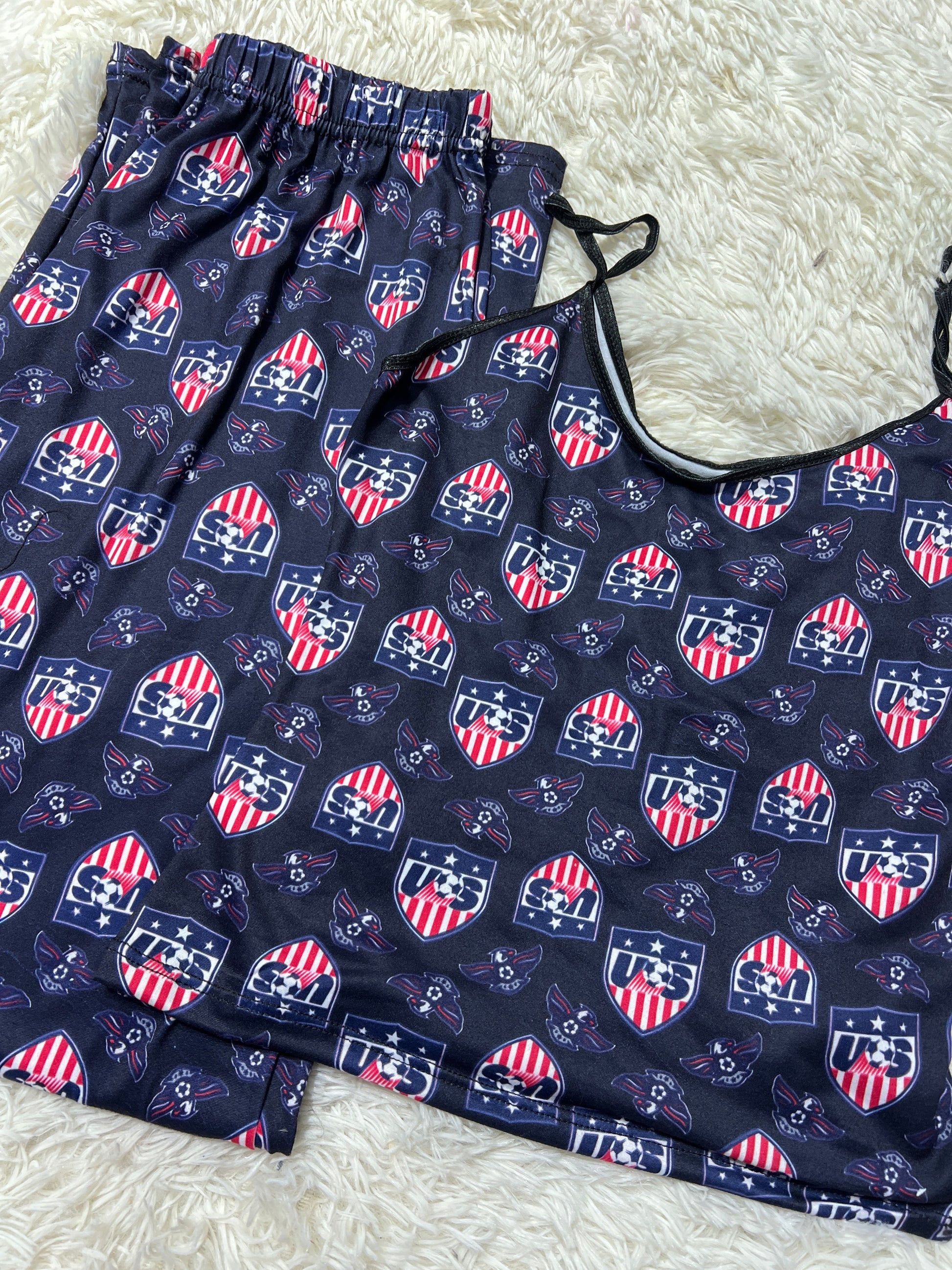 Usa Women's Pajama Set - Fundies