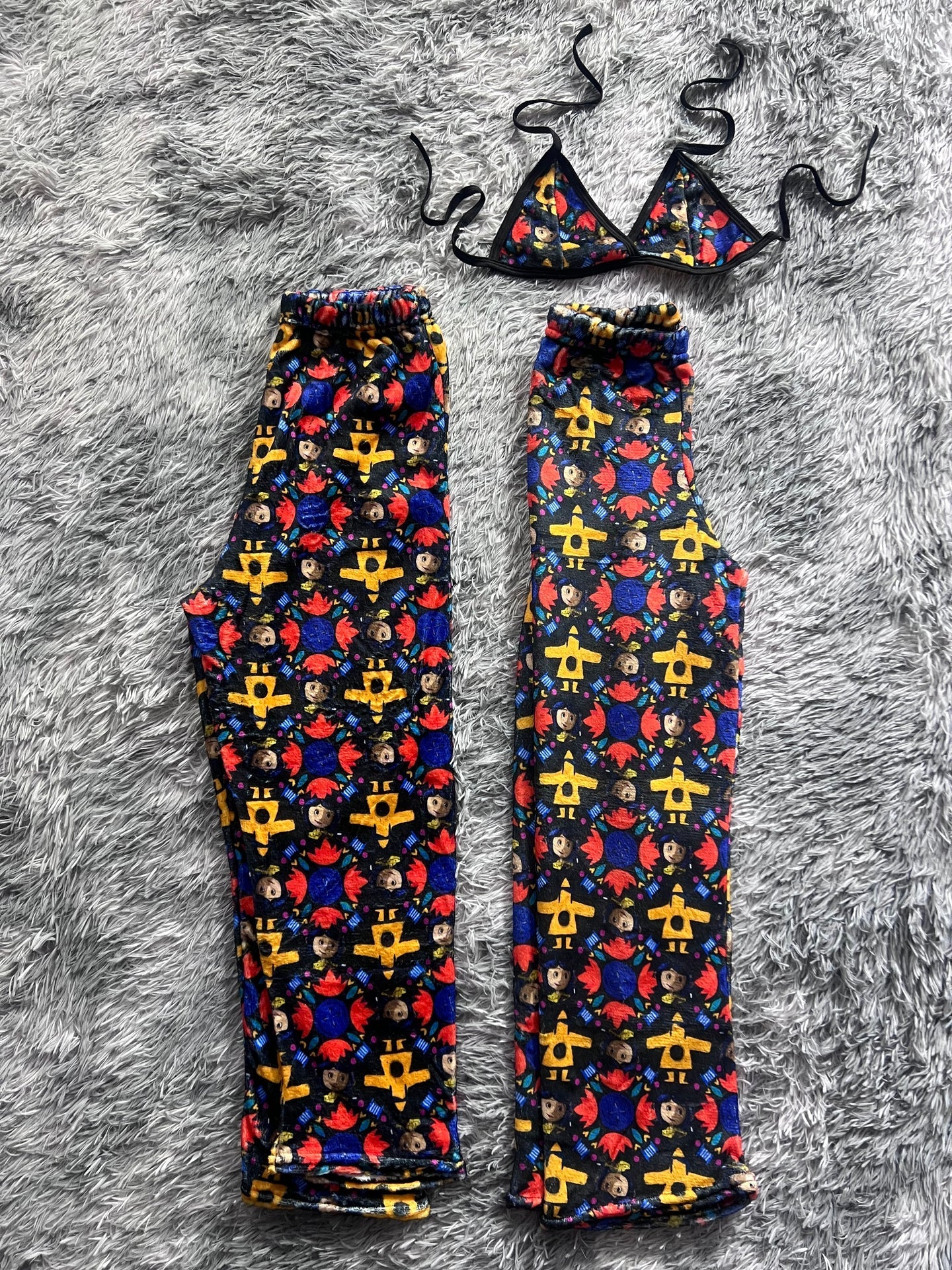 Coraline Animated Matching Plushie PJs - Fundies