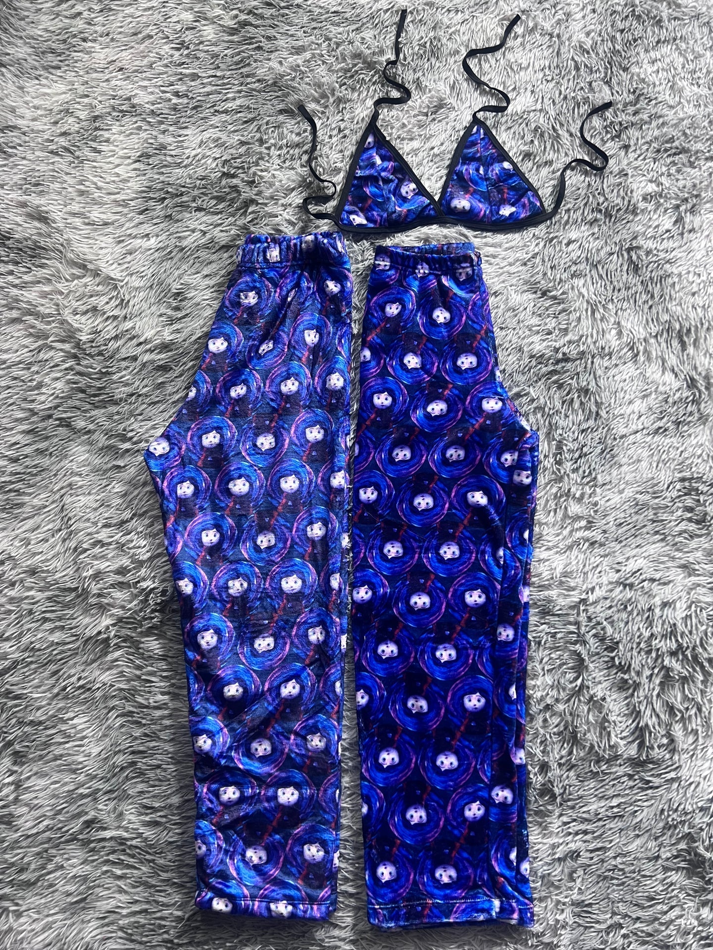 Coraline Hallowen Matching Plushie PJs - Fundies