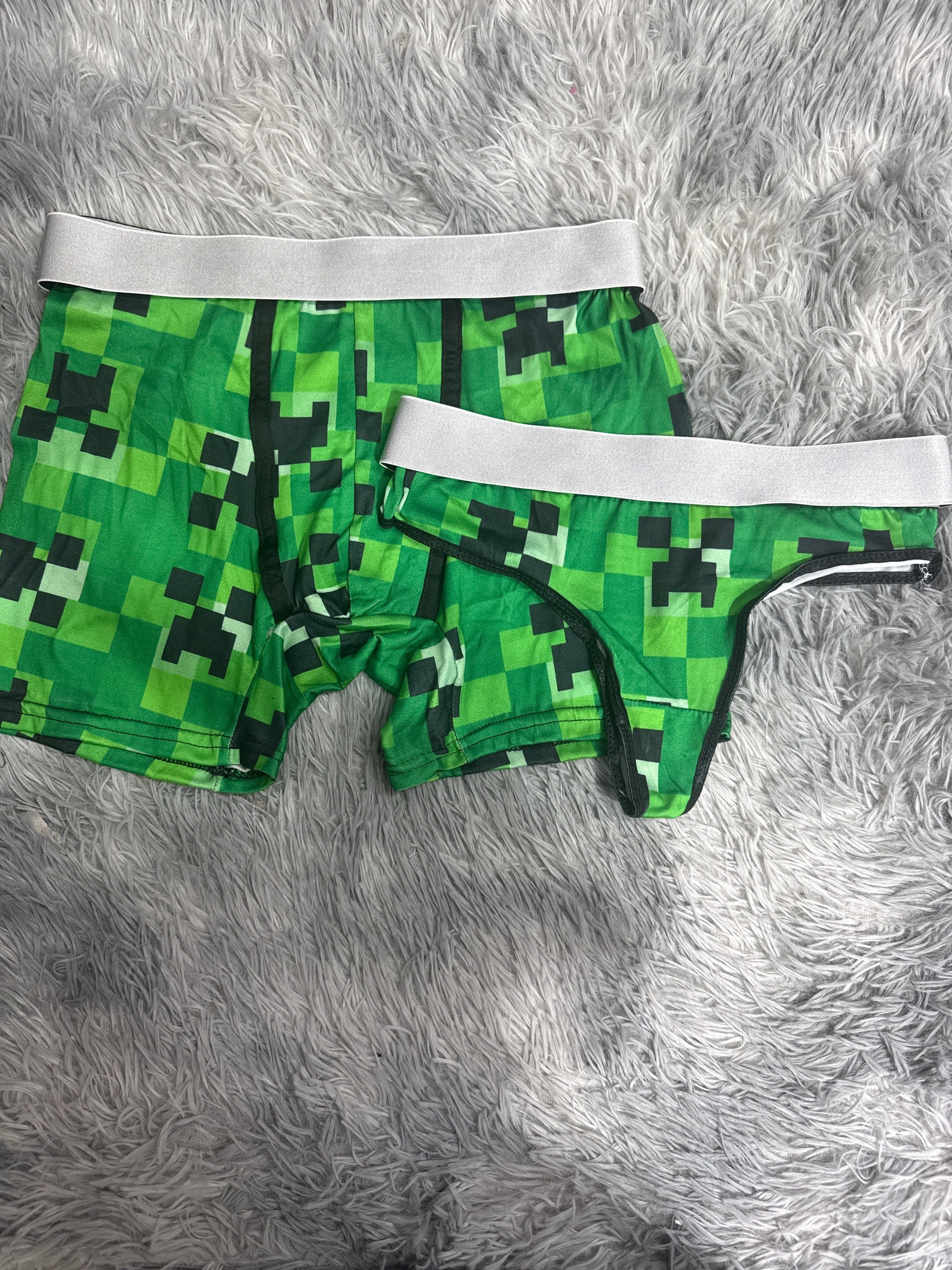 Minecraft Duo One-size With Thong - Fundies