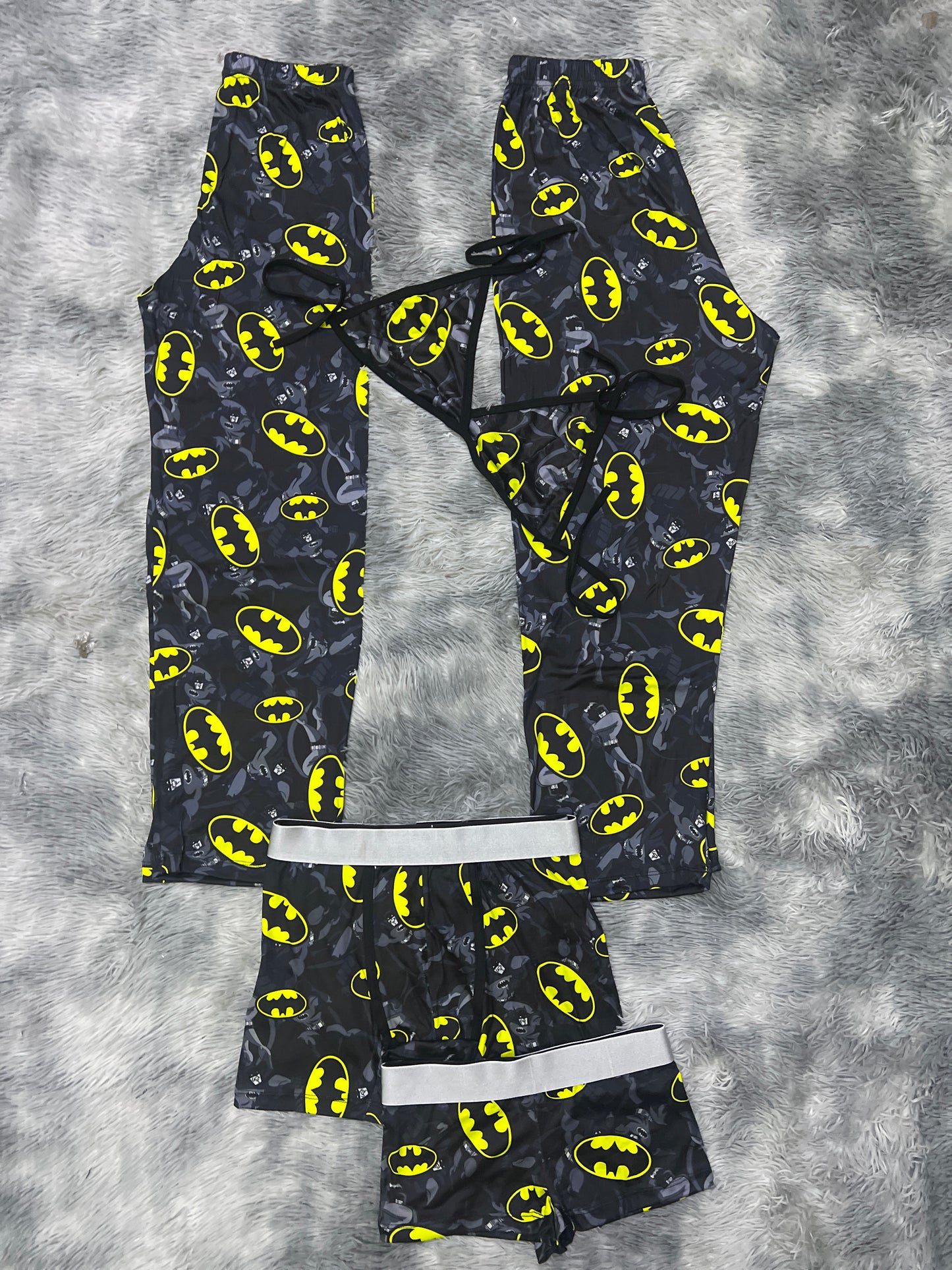 Batman black Background 5 pcs pajama duo
