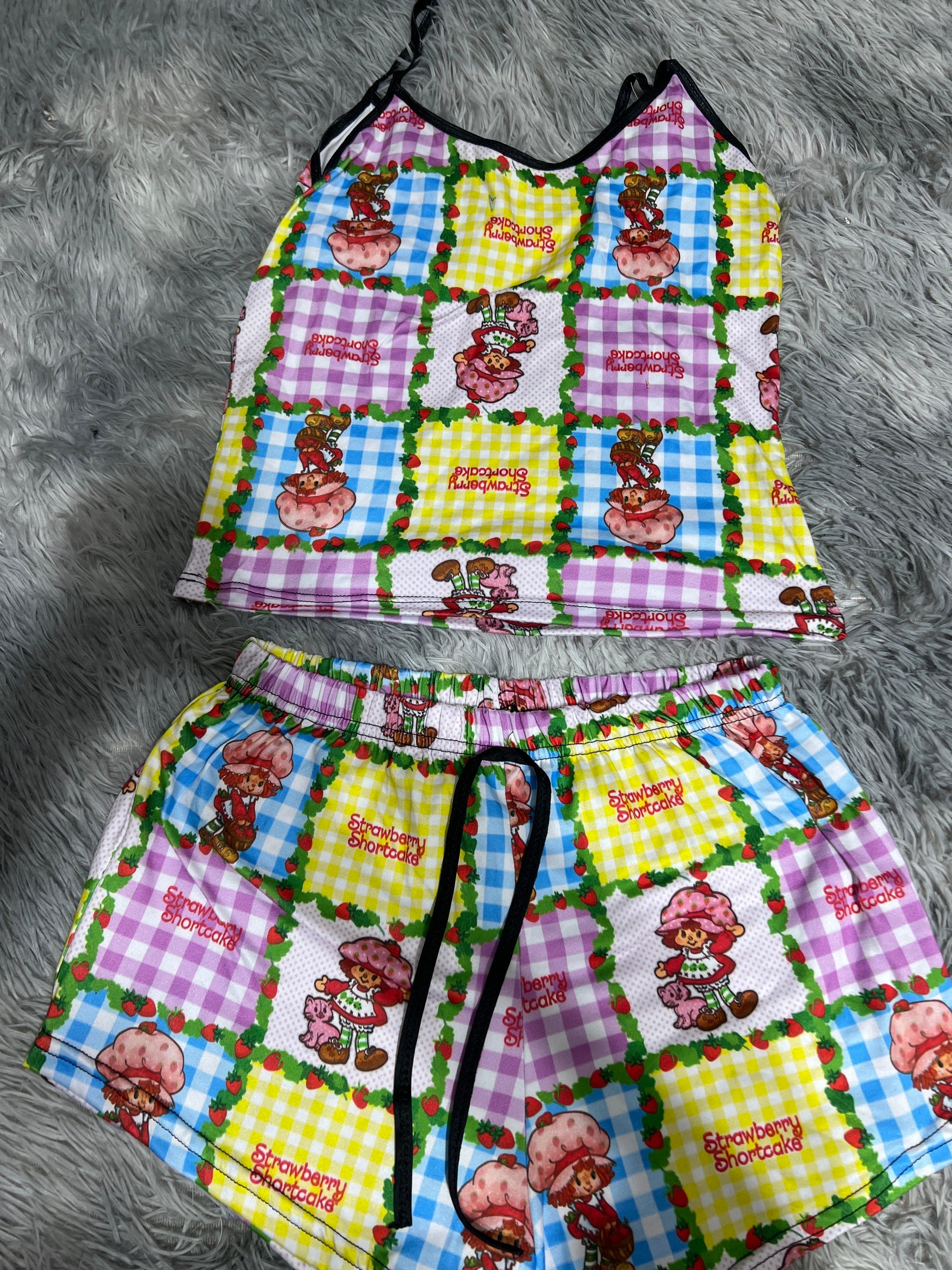 Strawberry Shortcake Colors Women's Pajama Set - Fundies