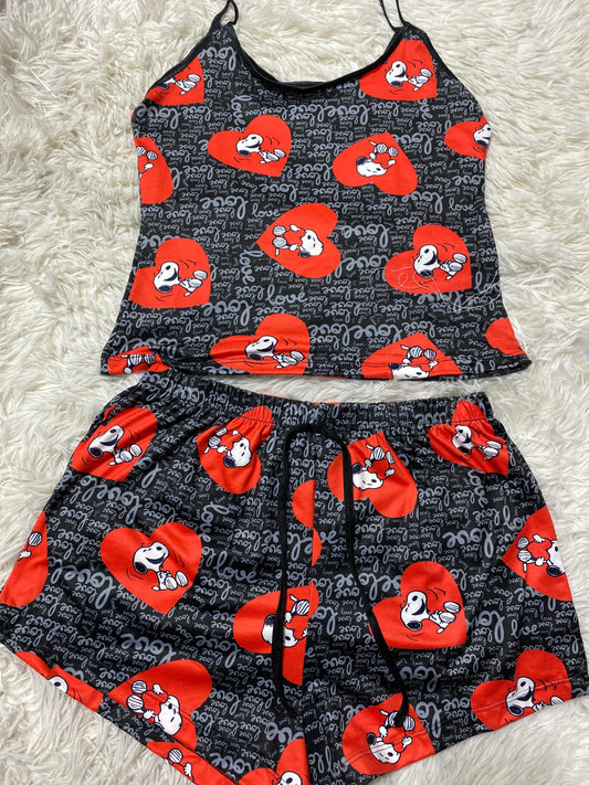 Snoopy Love Women's Pajama Set - Fundies