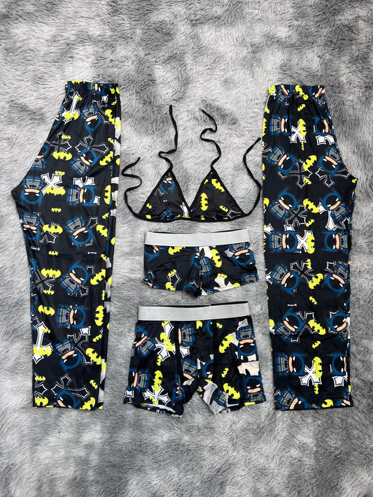 Batman X Cross 5 Piece PJ - Fundies