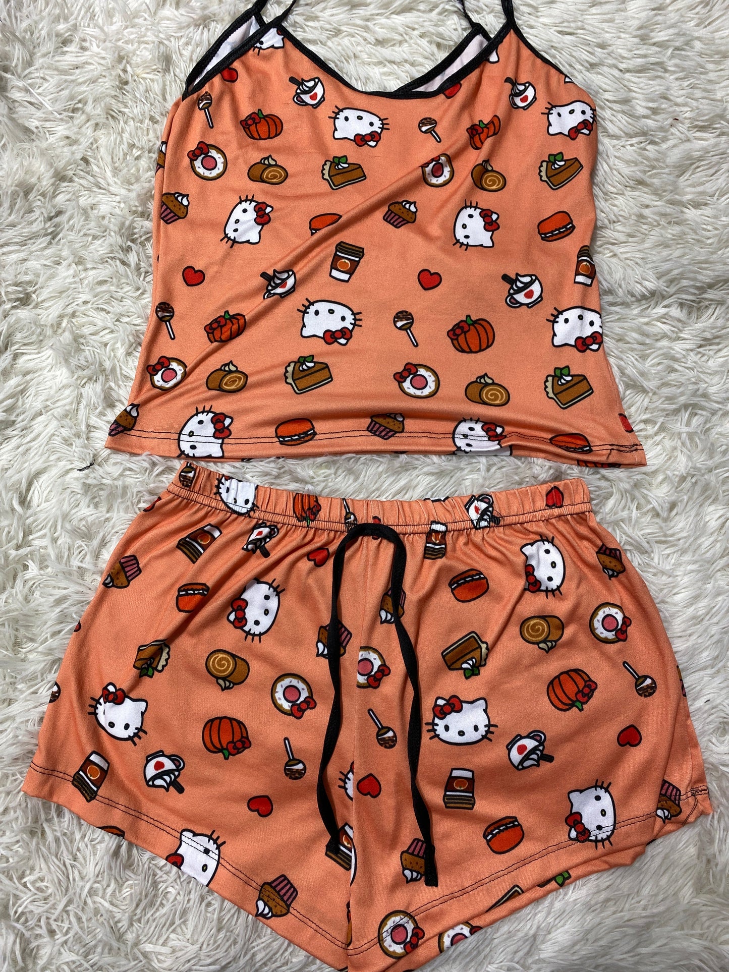 Hello Kitty Pastel Women's Pajama Set - Fundies