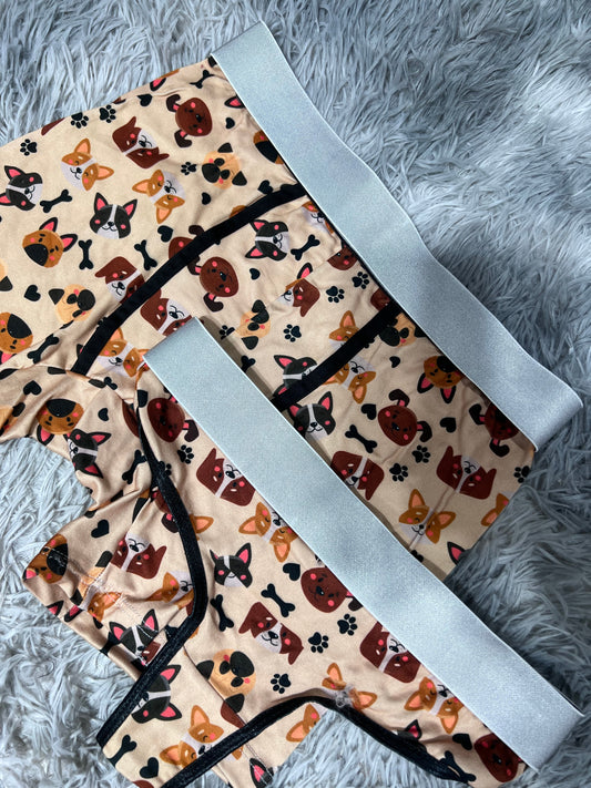Puppies And Paw Prints Duo - Fundies