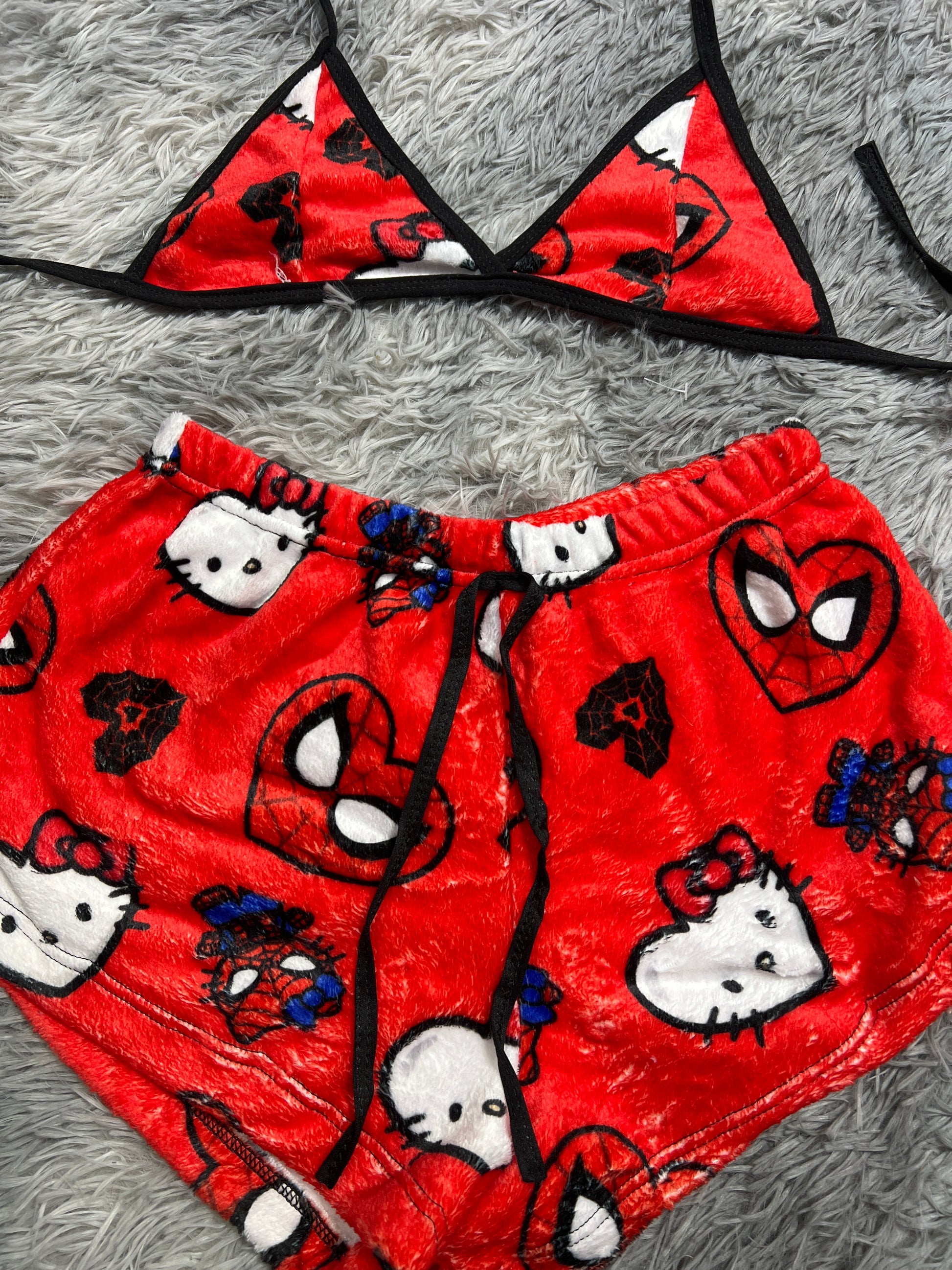 SpiderKitty Matching Top & Short - Fundies