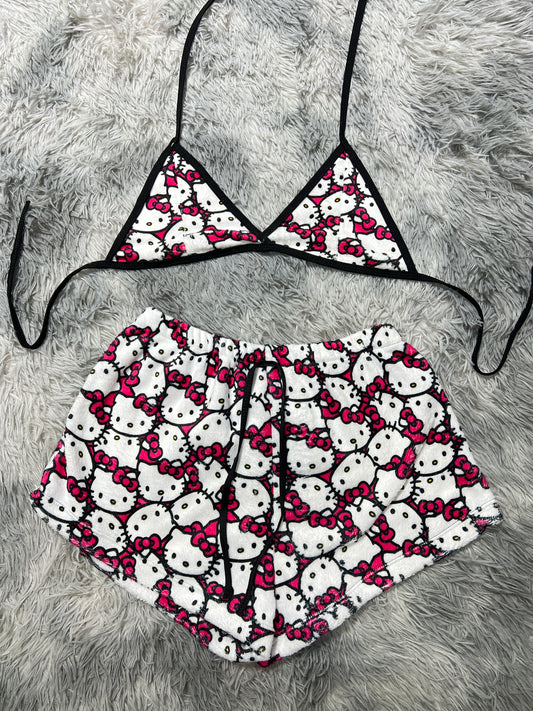 Shorts Pajama Set hello kitty