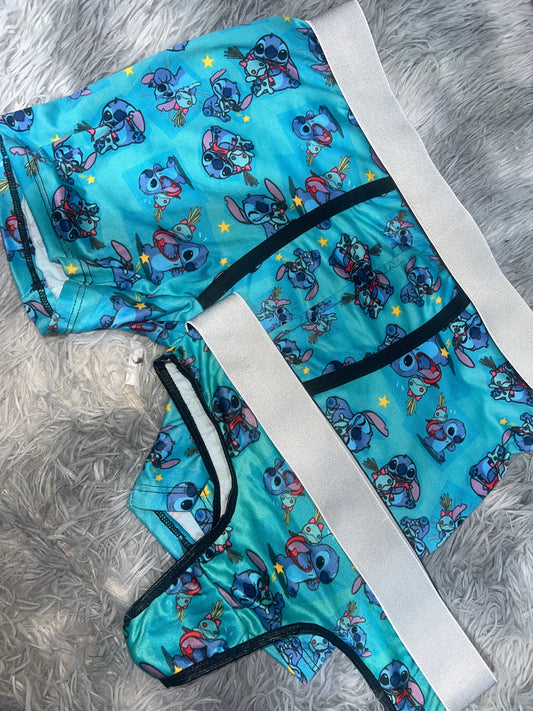 Stitch Boxer One-size With Thong - Fundies