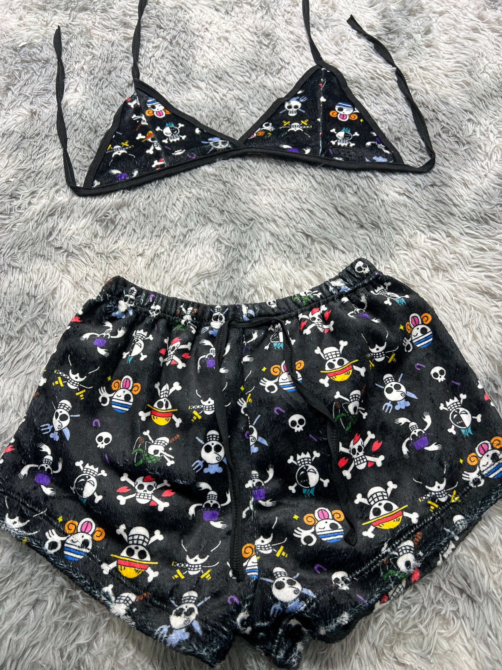 One Pice Afelpad Matching Top & Short - Fundies
