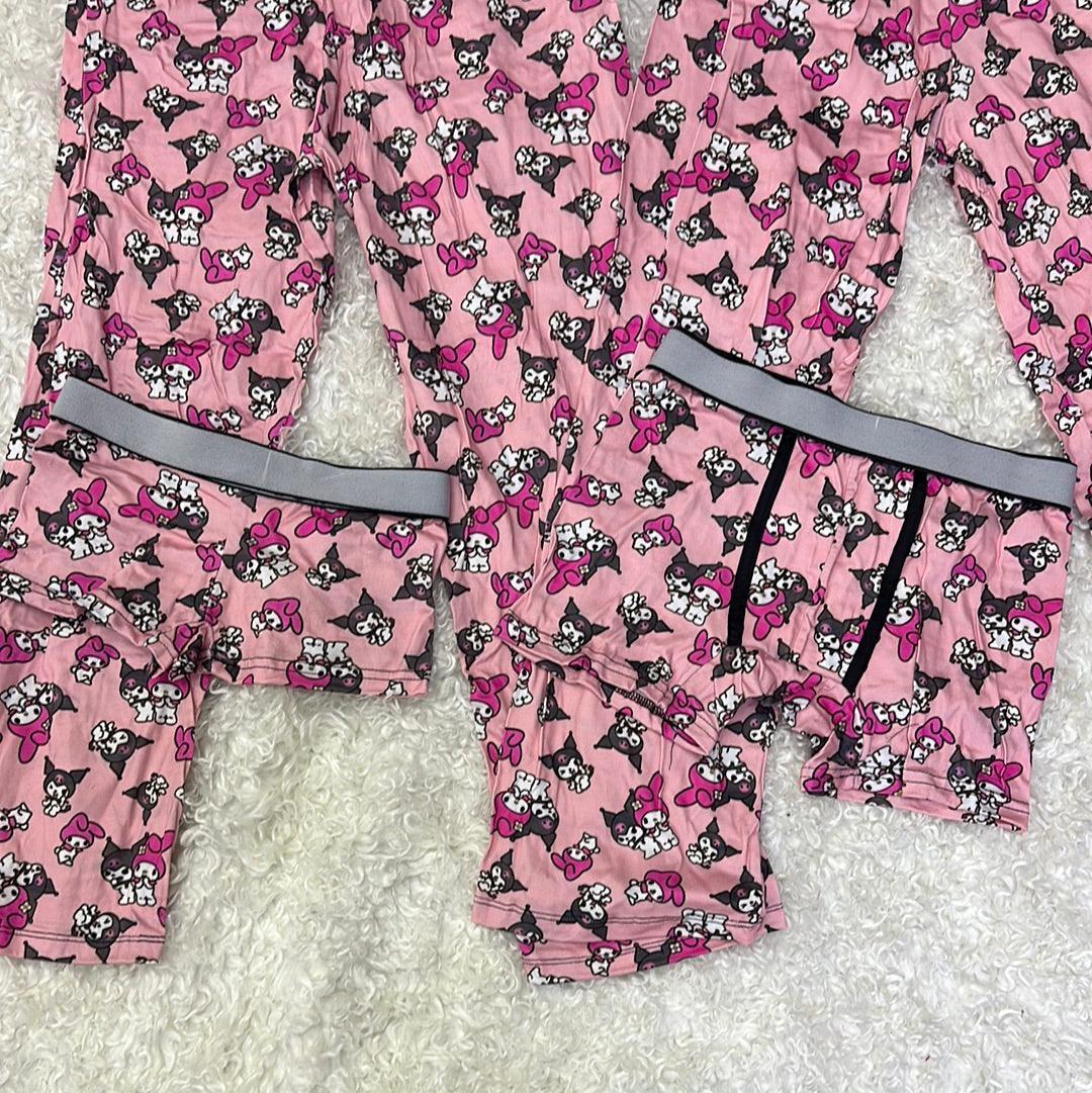 Kuromi & melody 5 pcs pajama duo - Fundies