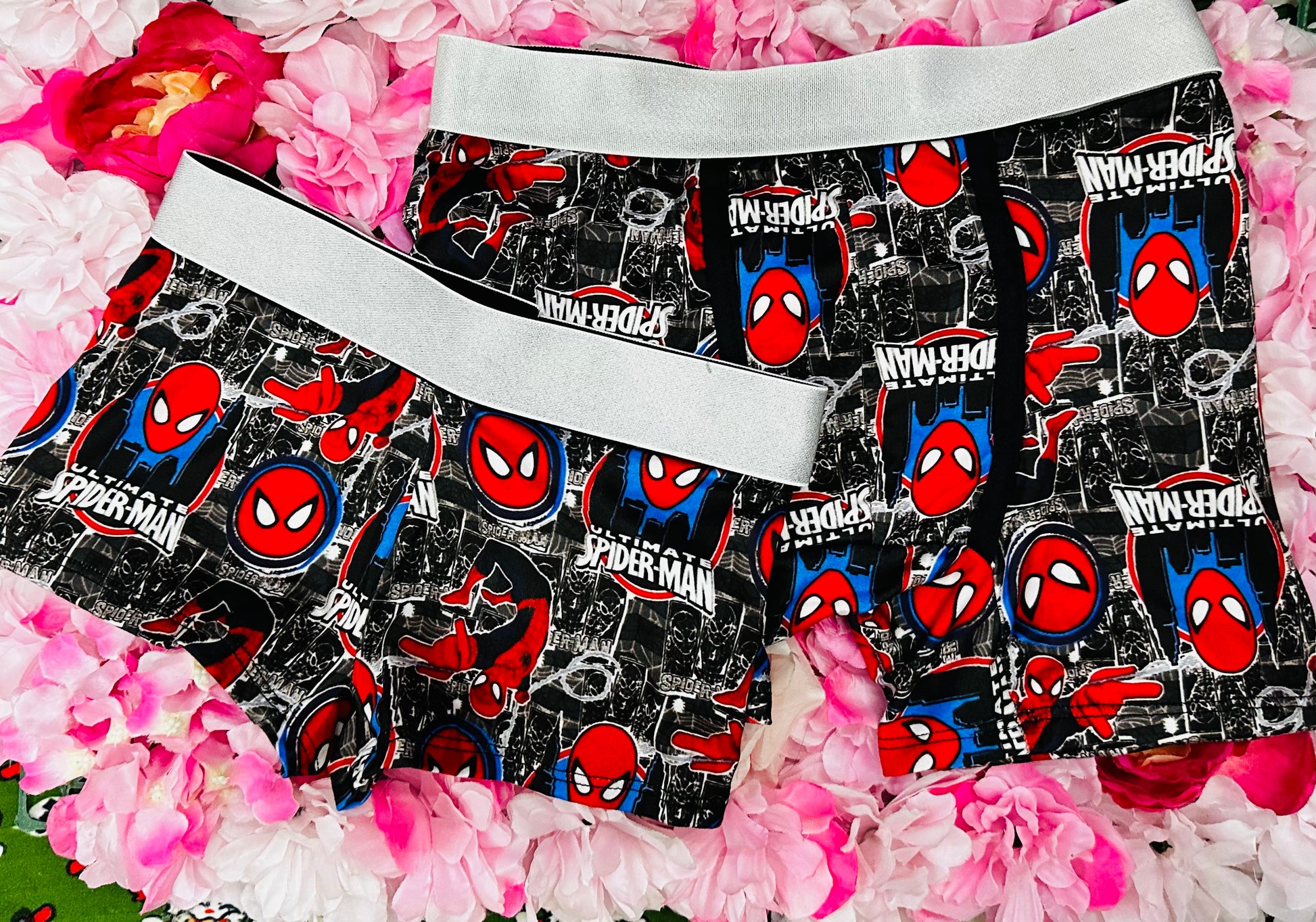 Spiderman matching couples boxer underwear - Fundies