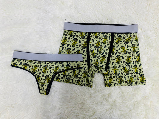 Coraline Boxer With Thong - Fundies