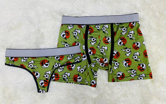 Hallowen zero matching couples underwear Halloween