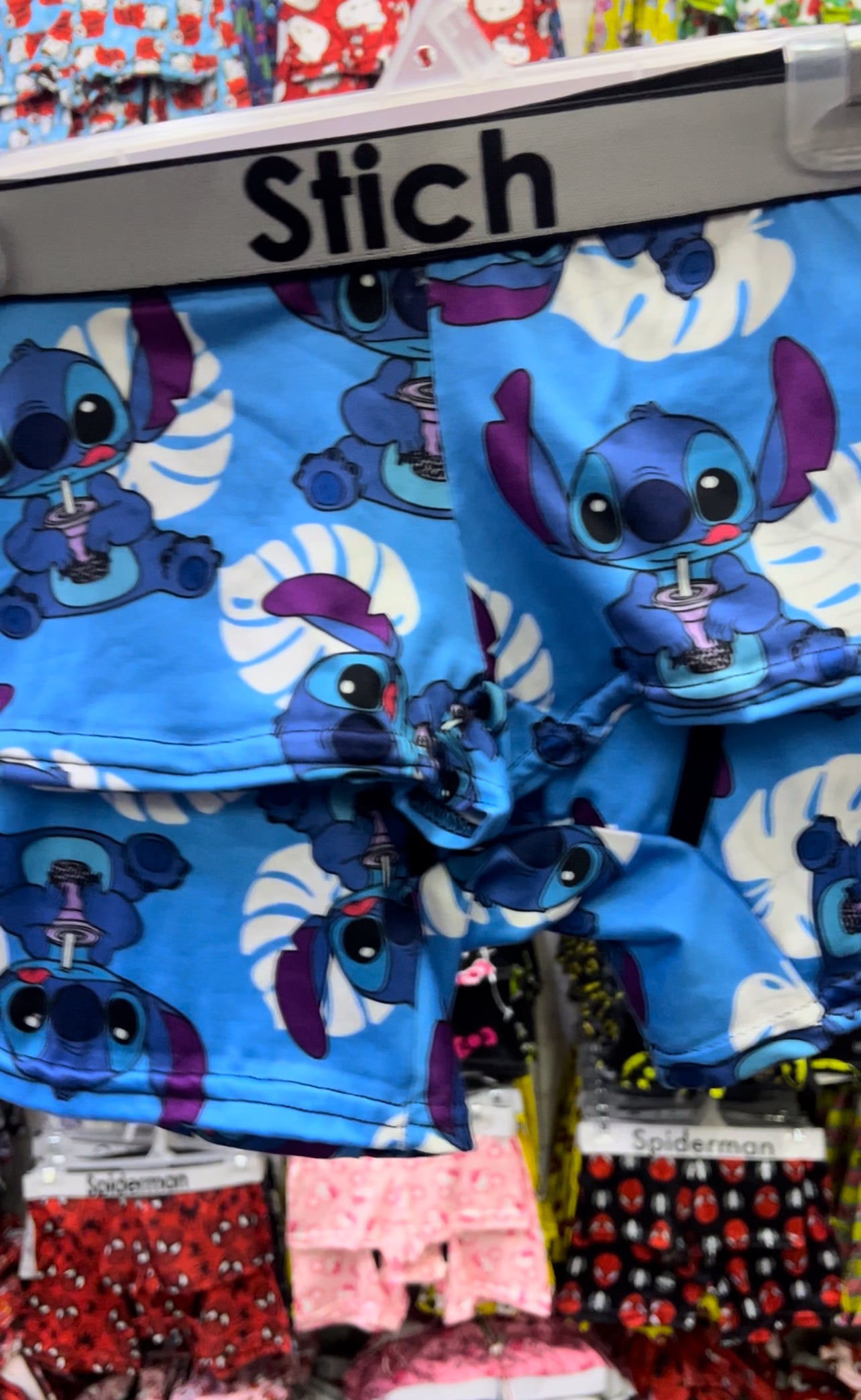 Stitch couples boxer underwear