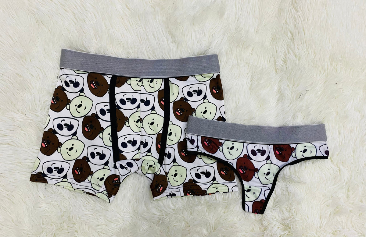Bears Care Bears Duo With Thong - Fundies
