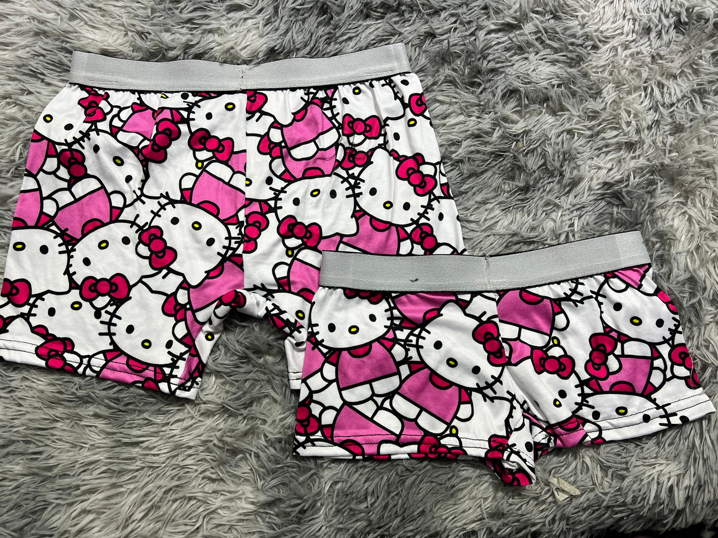 Hello kitty all over Boxer Matching set