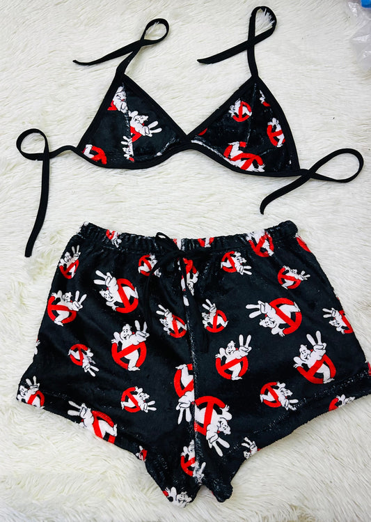 Hunt Ghost Top With Short Matching Top & Short - Fundies
