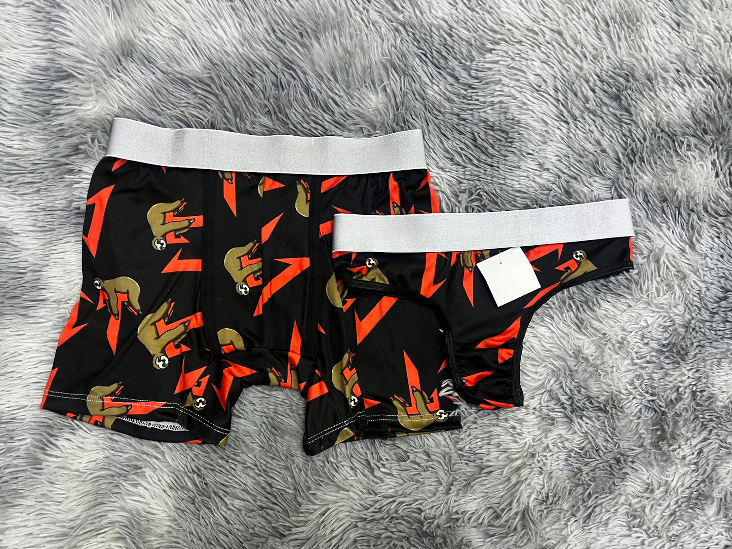 CT black and red couples matching underwear MIXED SIZES