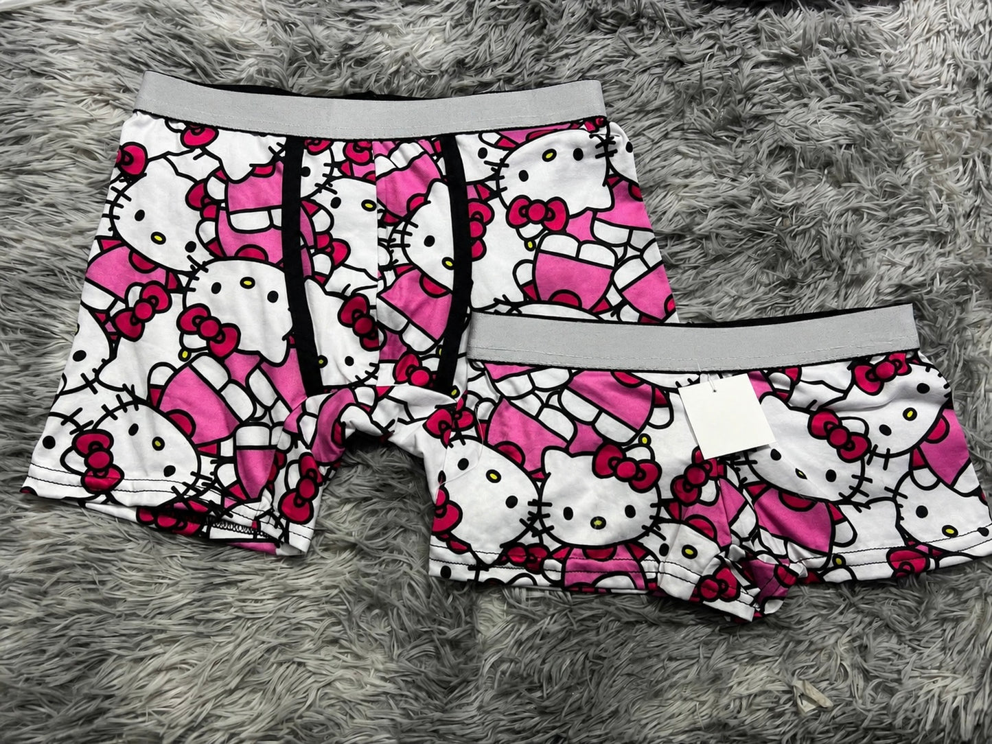 Hello kitty all over Boxer Matching set