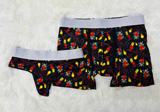 BART couples matching underwear