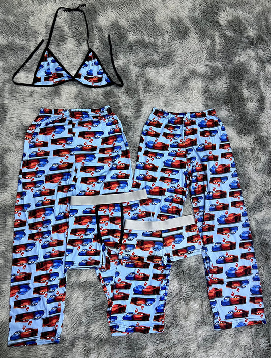 Mcqueen and sally 5 pcs pajama duo