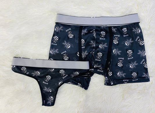 Stitch matching couples underwear Halloween