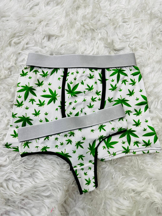 Grass White Duo One-size With Thong - Fundies
