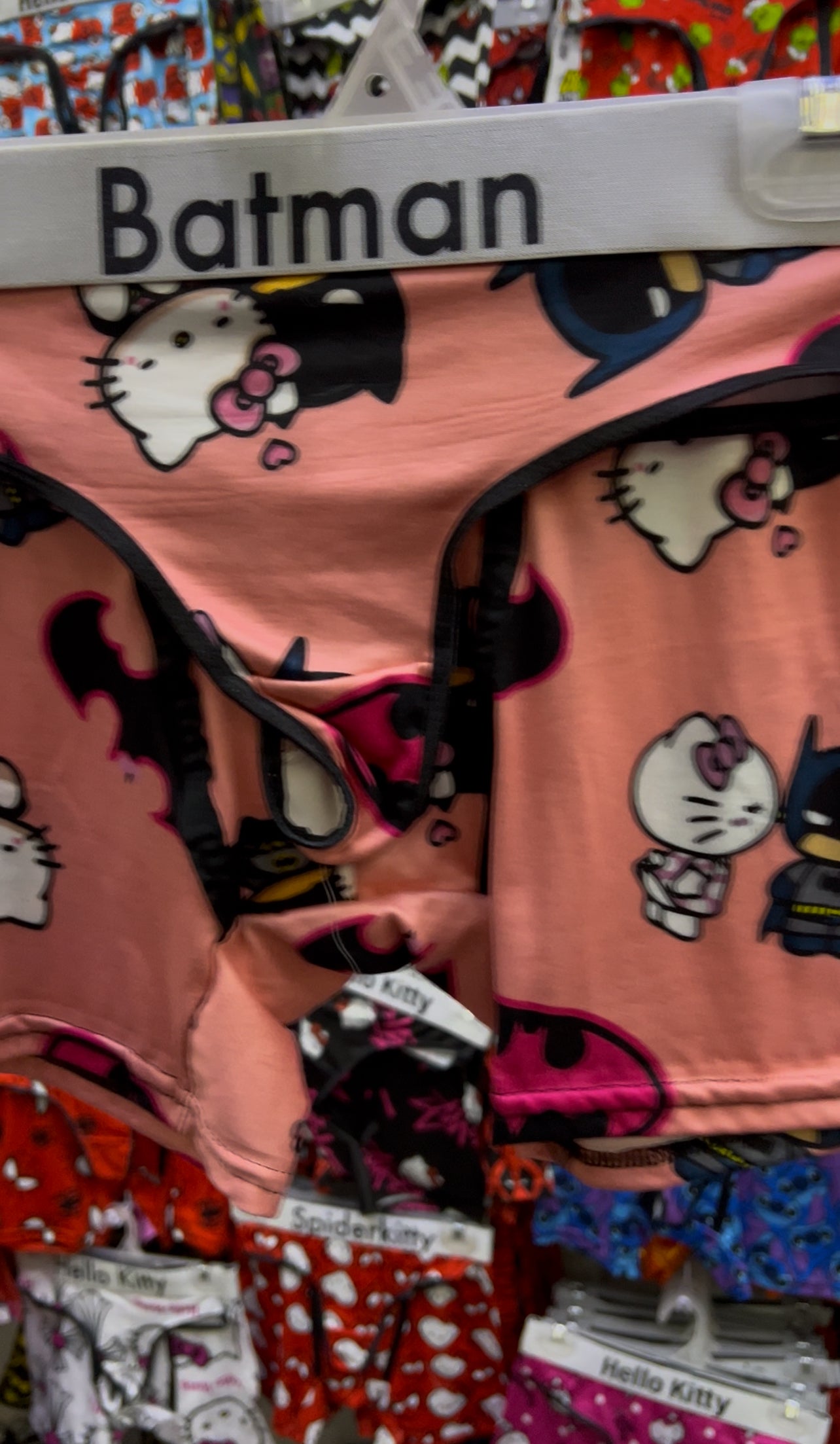 Batman kitty couples matching underwear