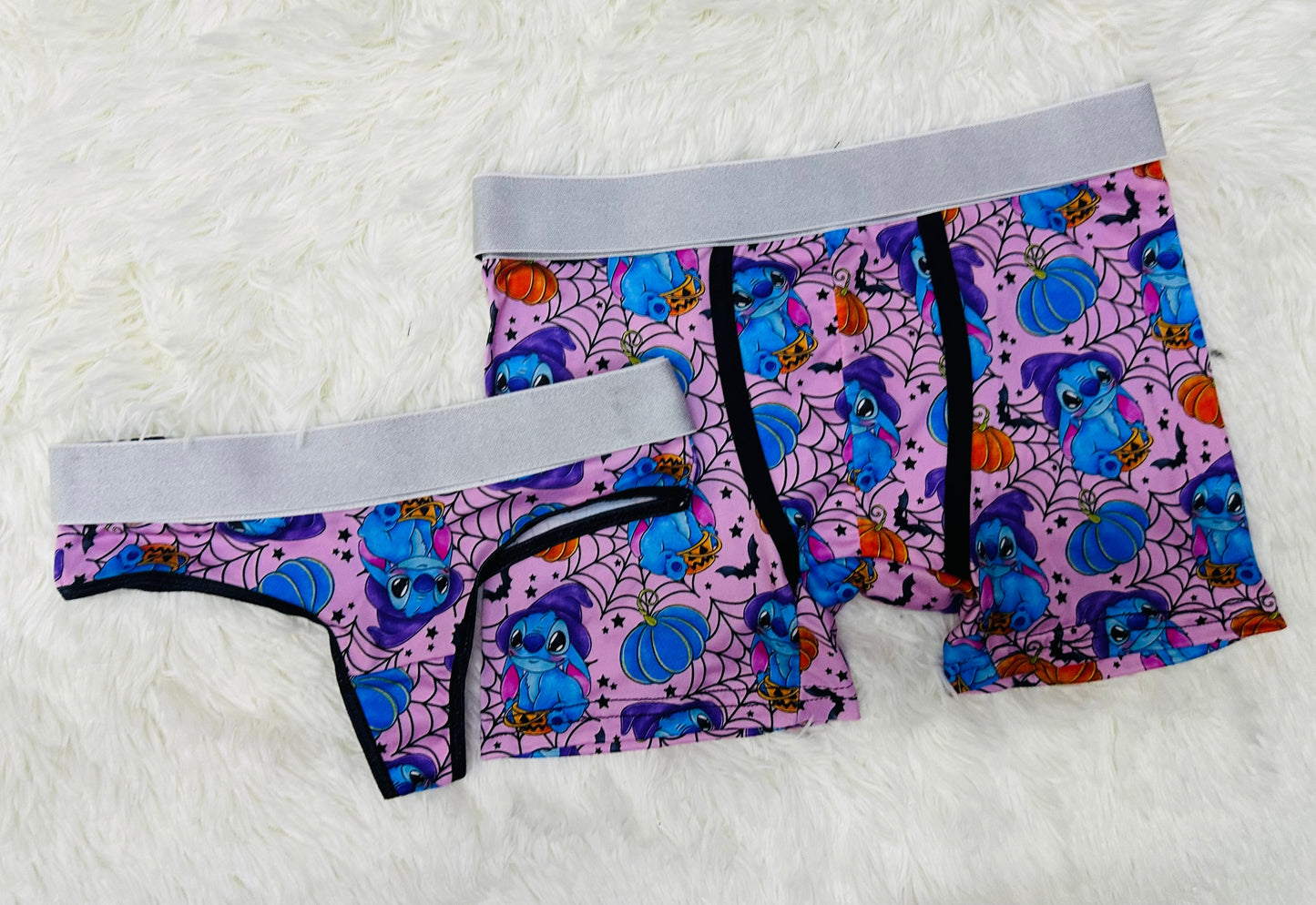 Stitch Halloween Boxer With Thong - Fundies