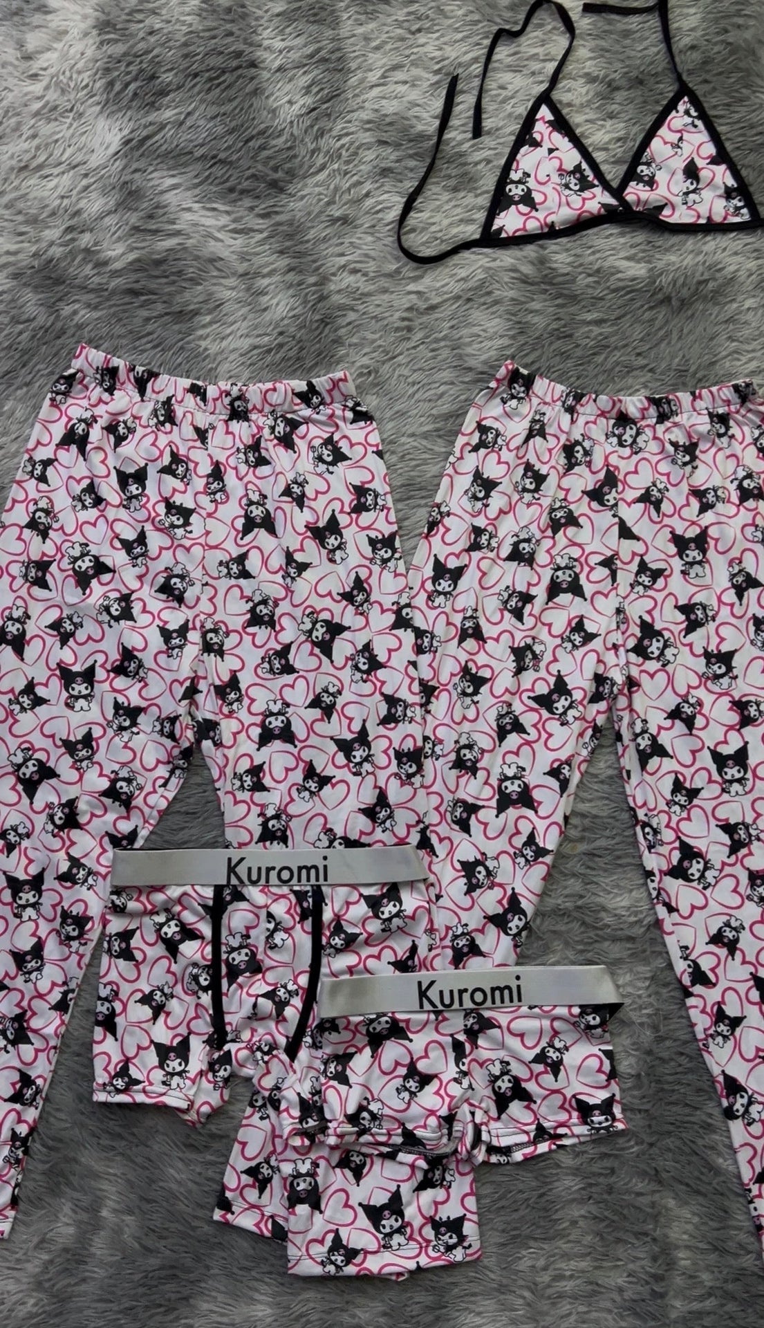 Kuromi 5 Piece PJ - Fundies