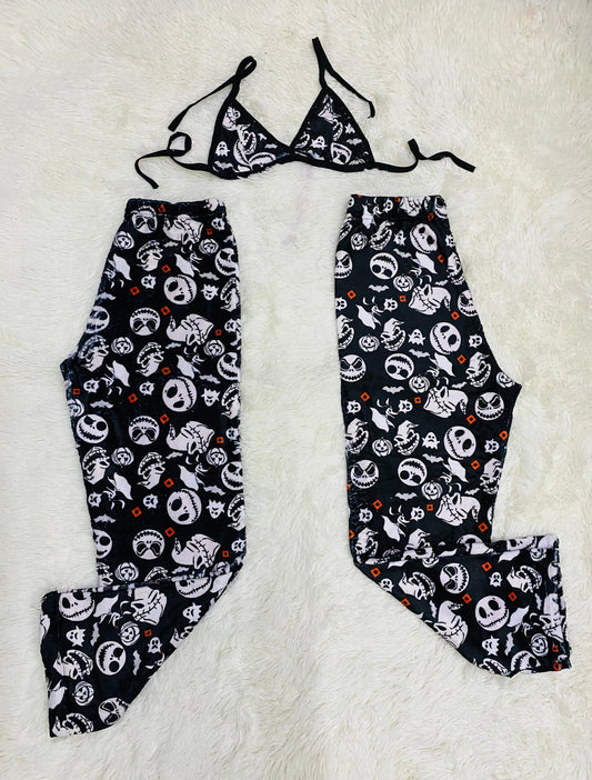 Jack Skellington No Color Matching Plushie PJs - Fundies