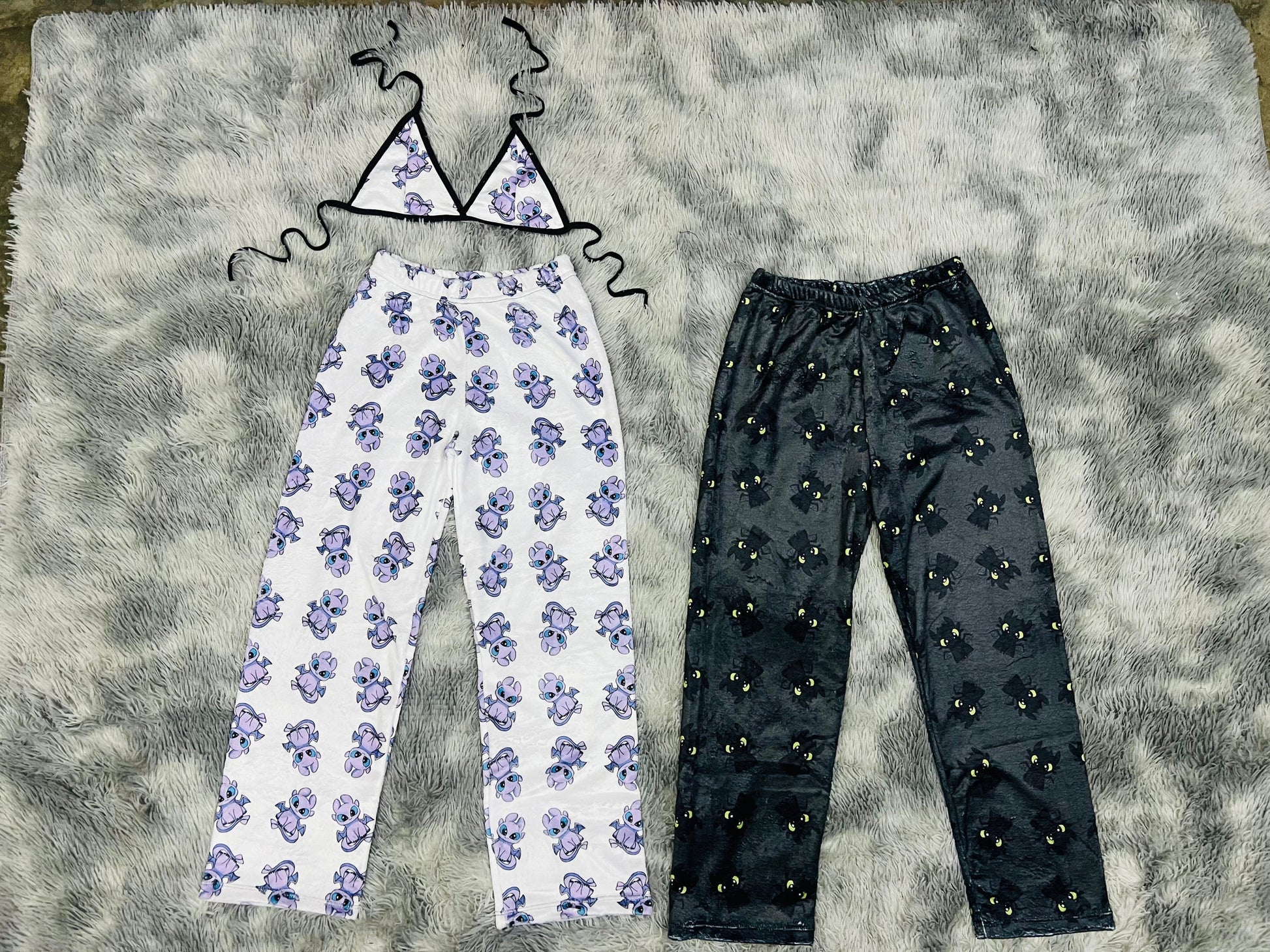 Dragon Alternating Matching Plushie PJs - Fundies