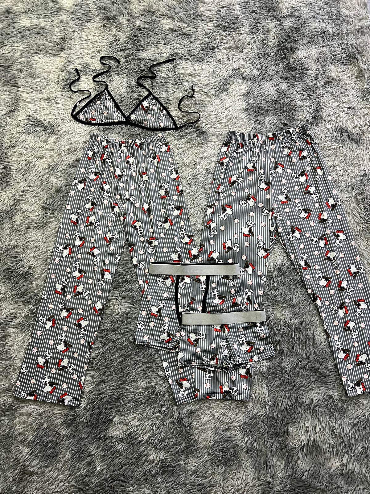 Snoopy Baseball 5 Piece PJ