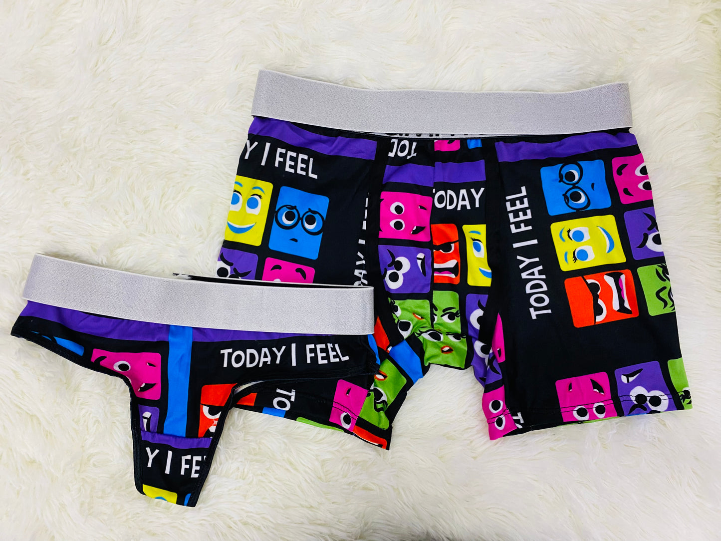 Inside out couples matching underwear - Fundies