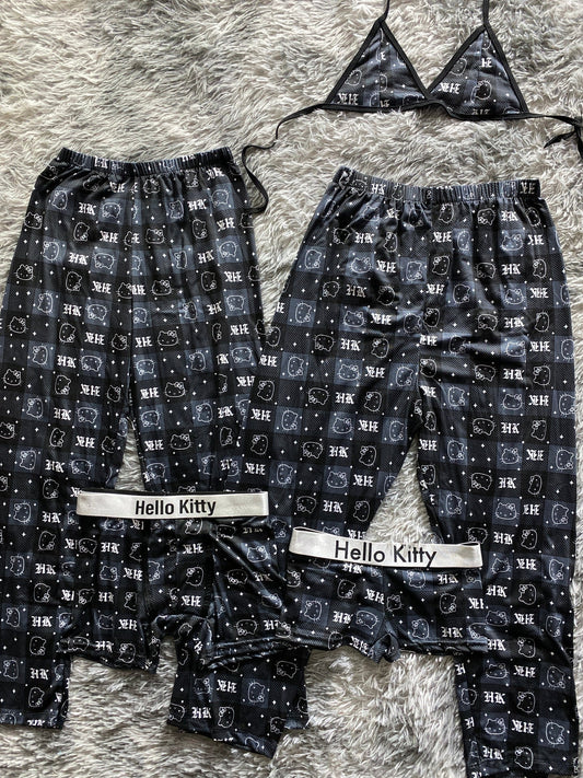 Helo Kitty Gothic 5 Piece PJ - Fundies