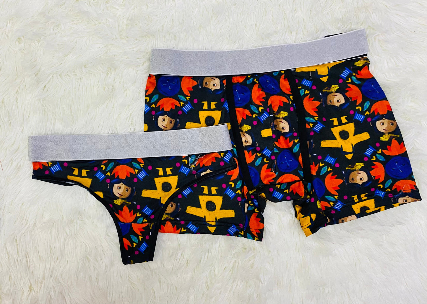Coraline Boxer With Thong - Fundies