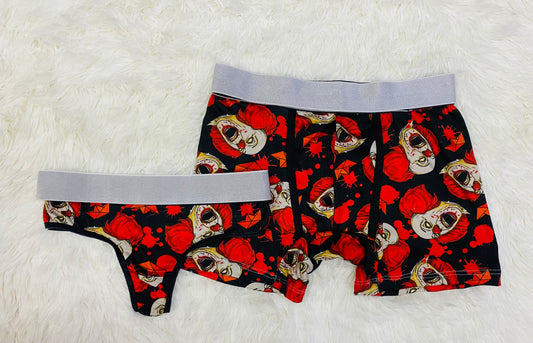 Pennywise matching couples underwear - Fundies