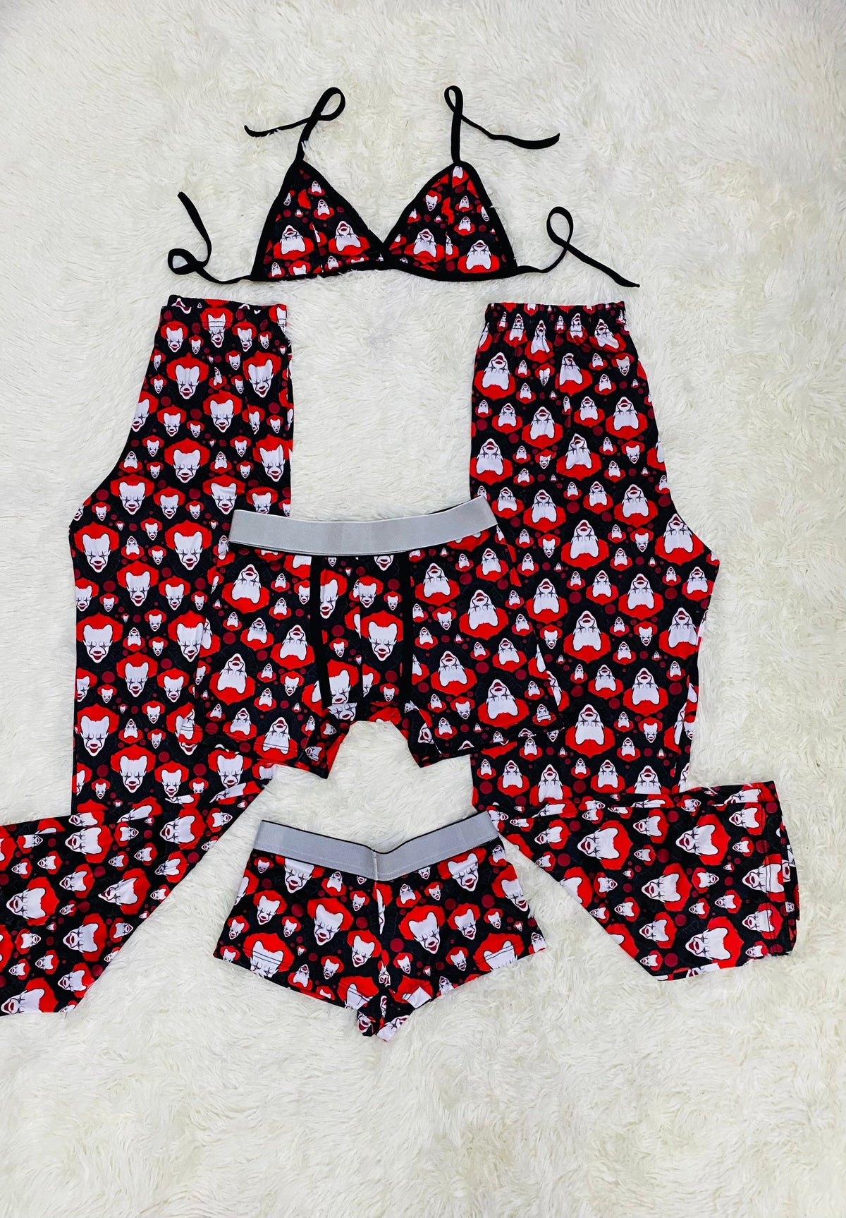 It Halloween 5 Piece PJ Set