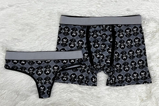 joker matching couples underwear Halloween