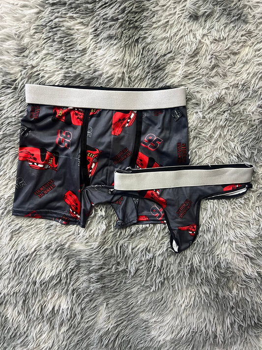 McQueen 95 Gray Duo One-size With Thong - Fundies
