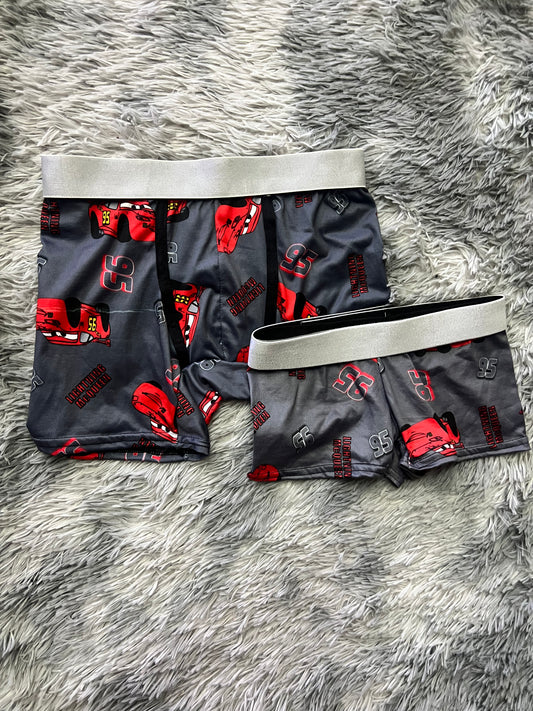 Macqueen 95 matching couples boxer underwear