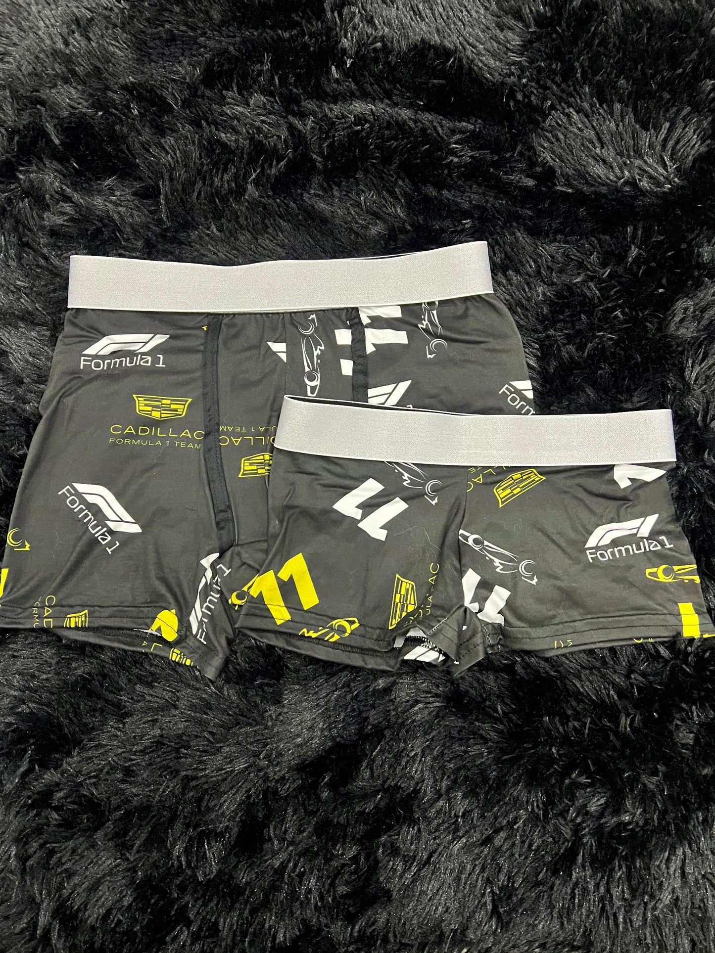 F1 Cadillac  matching couples boxer underwear