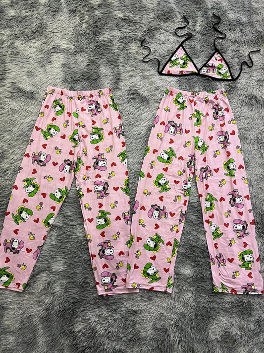 Snoopy Dino Matching Plushie PJs - Fundies